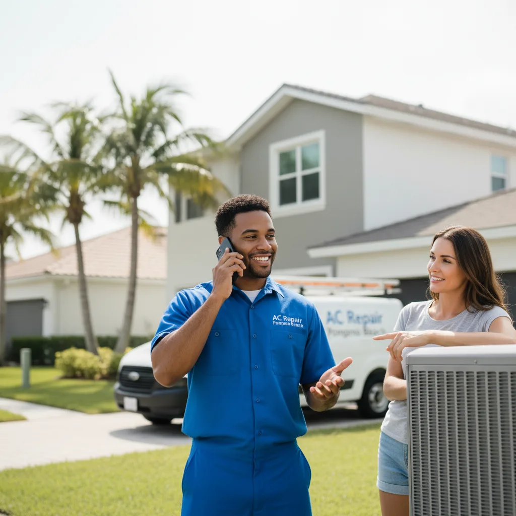 AC Repair Pompano Beach customer support in Hanahan